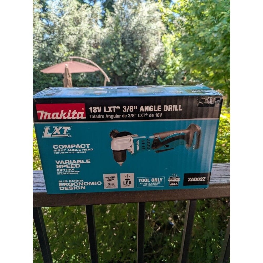 Makita XAD02Z 18V LXT 3/8" Angle Drill Tool Only New Sealed Box | BRAND NEW